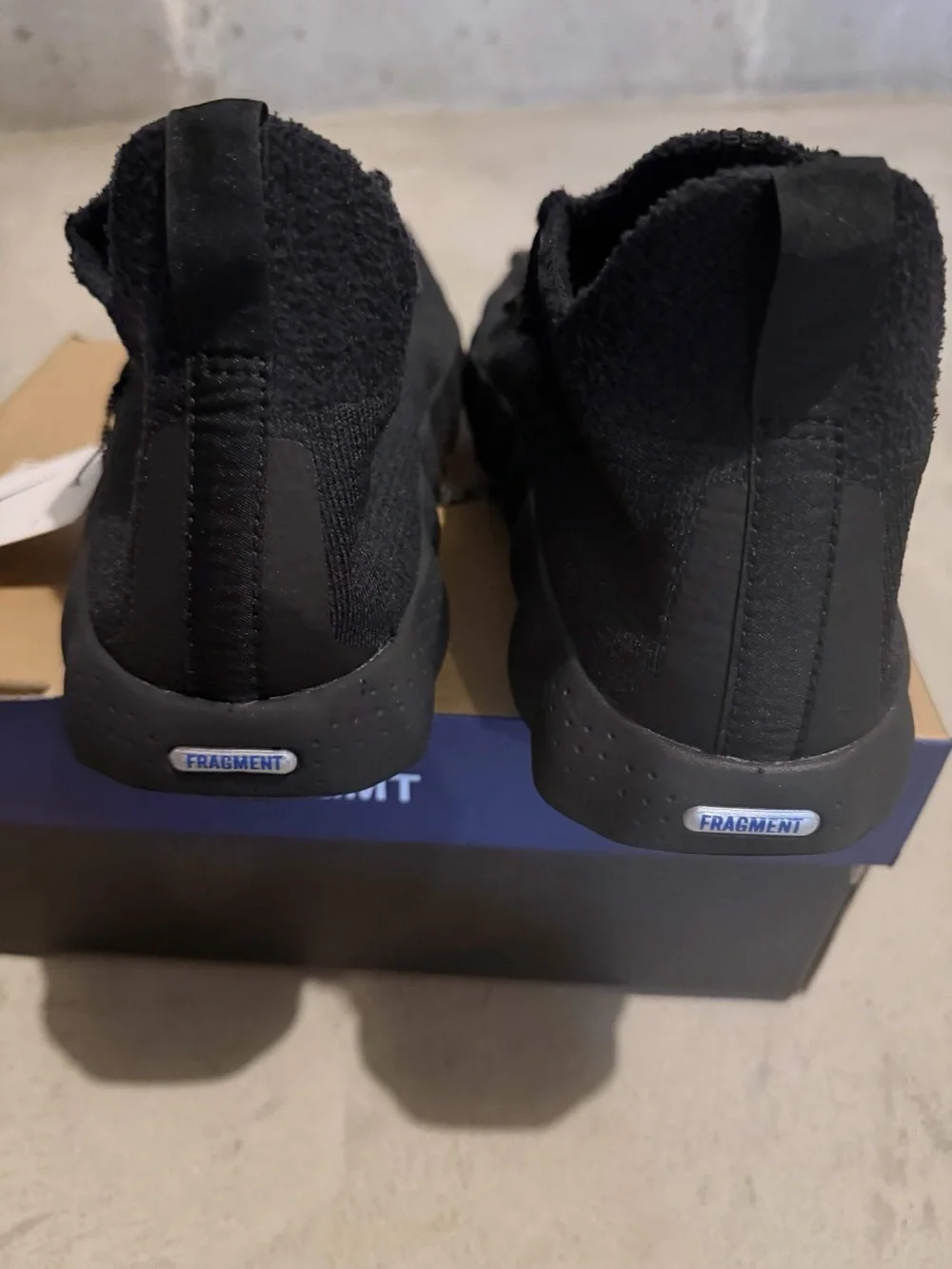Nike x Fragment Mind 002 Black Sneakers Size 10